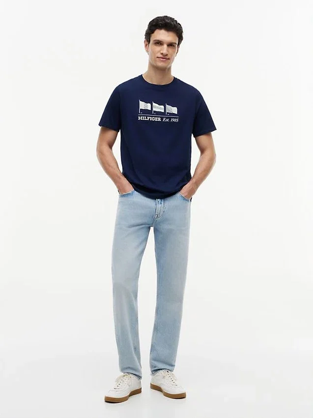 Hilfiger Multi-Flag Logo T-Shirt Hilfiger Multi-Flag Logo T-Shirt