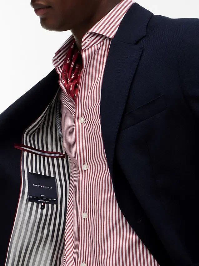 Hopsack Wool Blazer Hopsack Wool Blazer