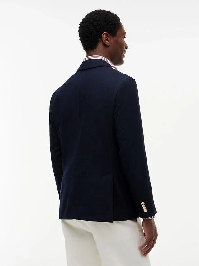 Hopsack Wool Blazer Hopsack Wool Blazer
