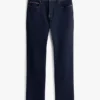 Indigo Wash Straight Jean