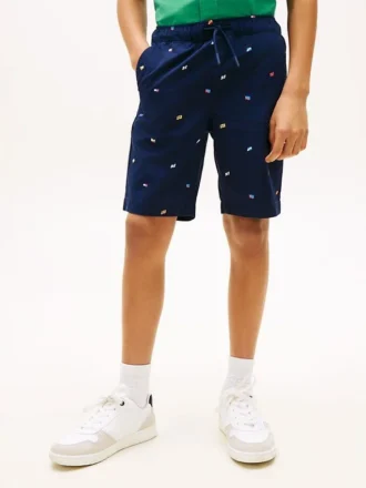 Kids’ Allover Flag Pull-On Short