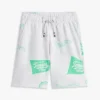 Kids’ Allover Mixed Logo Sweatshort