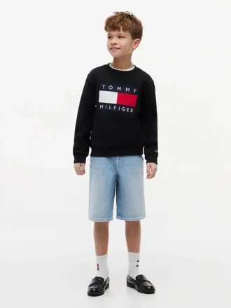 Kids’ Baggy Denim Sailor Short