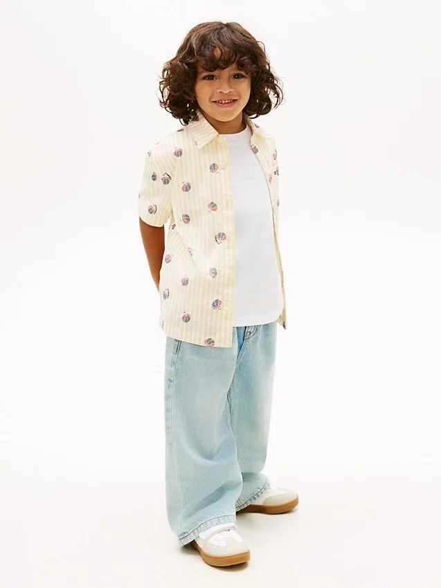 Kids’ Basketball Stretch Pocket Shirt Kids’ Basketball Stretch Pocket Shirt