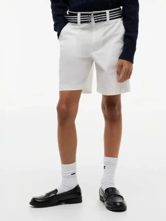 Kids’ Belted Baggy Stretch Chino Short