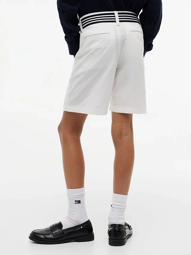Kids’ Belted Baggy Stretch Chino Short Kids’ Belted Baggy Stretch Chino Short