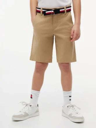 Kids’ Belted Chino Short