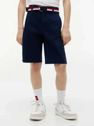 Kids’ Belted Chino Short