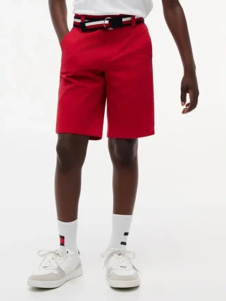 Kids’ Belted Chino Short