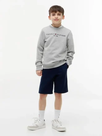 Kids’ Belted Chino Short