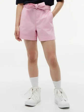 Kids’ Belted Stretch Pull-On Short