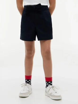 Kids’ Belted Stretch Pull-On Short