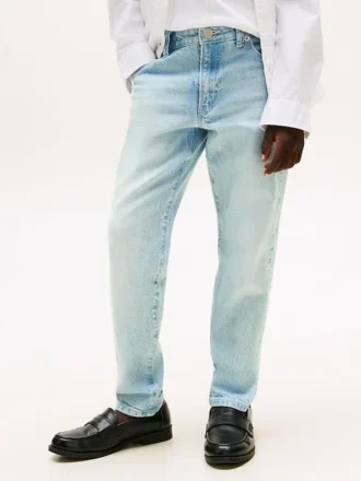 Kids’ Bleached Wash Straight Jean