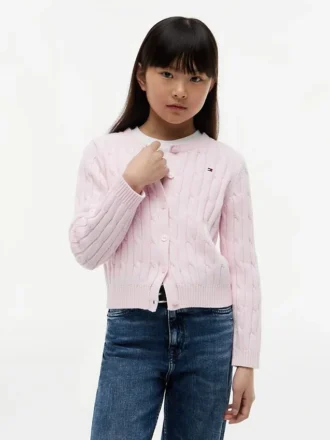 Kids’ Cable Knit Cardigan