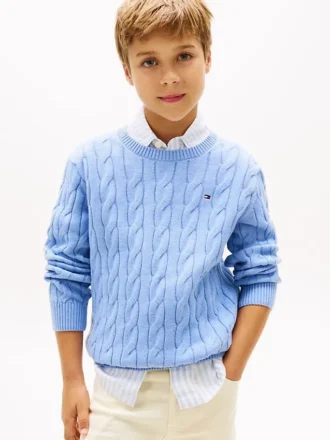Kids’ Cable Knit Sweater