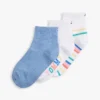 Kids’ Color Mix Quarter-Top Sock 3-Pack