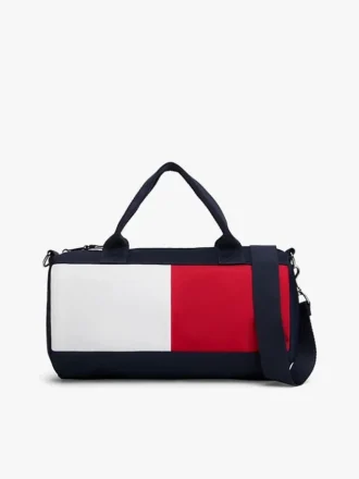 Kids’ Colorblock Flag Logo Duffle Bag