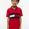 Kids’ Colorblock Flag Stretch Polo