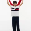 Kids’ Colorblock Flag Stretch Polo