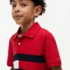 Kids’ Colorblock Flag Stretch Polo