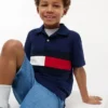 Kids’ Colorblock Flag Stretch Polo Kids’ Colorblock Flag Stretch Polo
