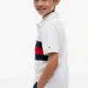 Kids’ Colorblock Flag Stretch Polo