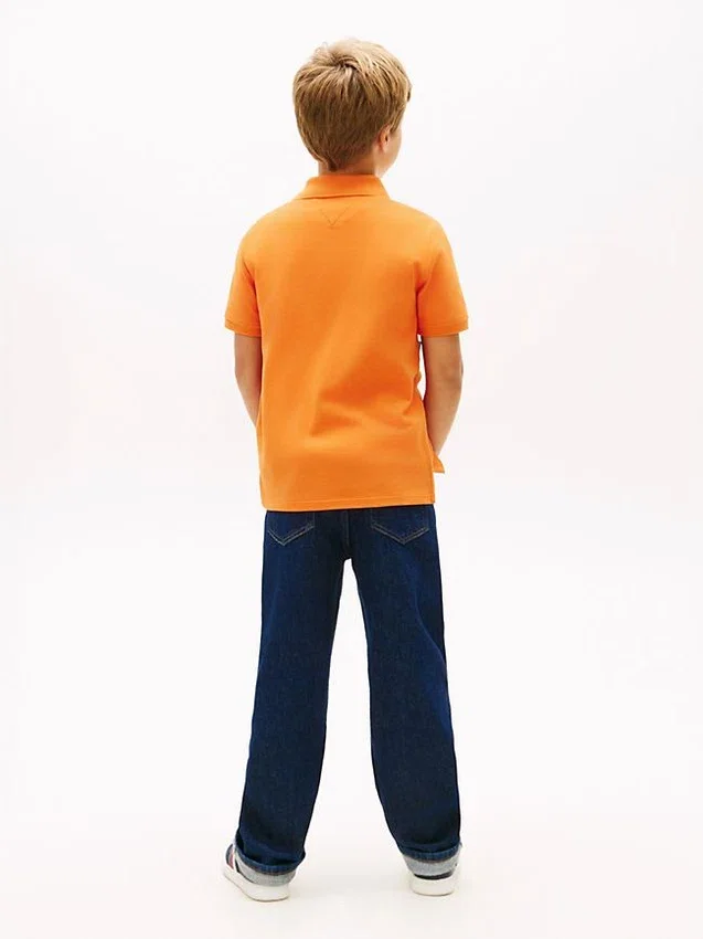 Kids’ Colorblock Flag Stretch Polo Kids’ Colorblock Flag Stretch Polo