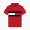 Kids’ Colorblock Flag Stretch Polo