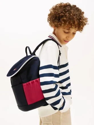 Kids’ Colorblock Flap Backpack