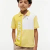 Kids’ Colorblock Logo Stretch Polo
