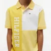Kids’ Colorblock Logo Stretch Polo