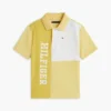 Kids’ Colorblock Logo Stretch Polo