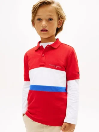 Kids’ Colorblock Polo