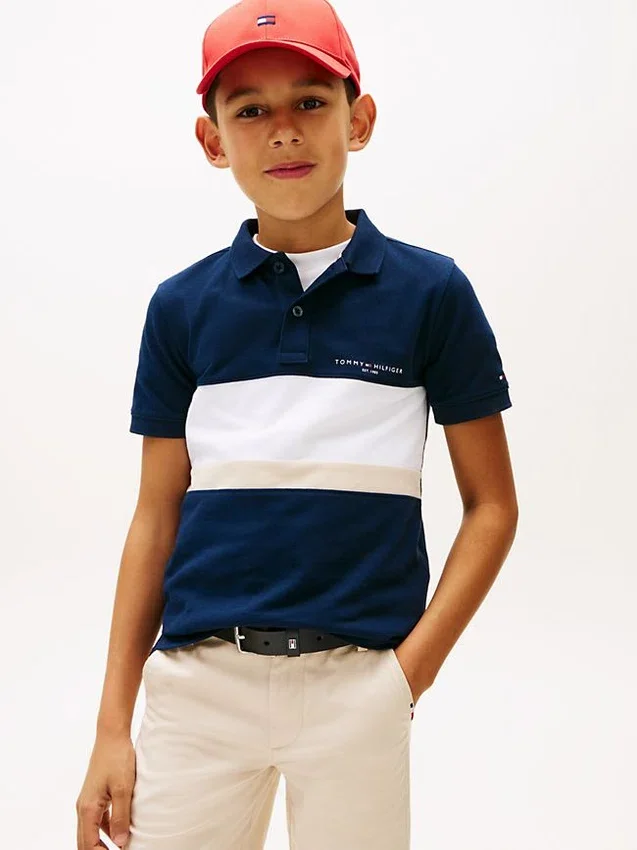 Kids’ Colorblock Polo Kids’ Colorblock Polo