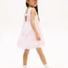 Kids’ Embroidered Eyelet Bow Dress