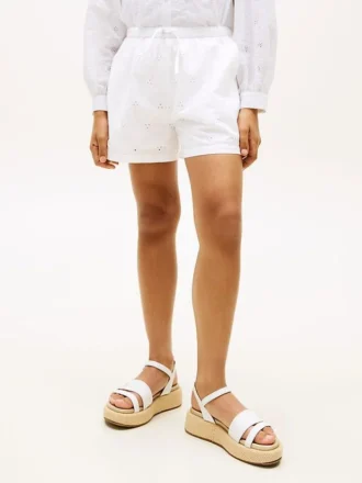Kids’ Embroidered Eyelet Short