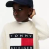 Kids’ Embroidered Flag Logo Baseball Cap