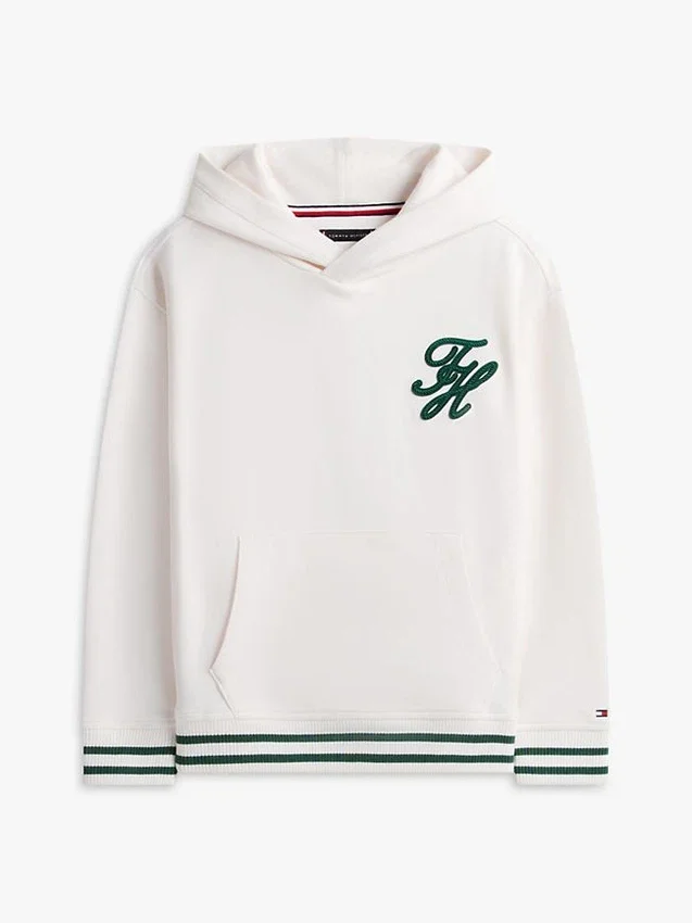 Kids’ Embroidered Monogram Hoodie Kids’ Embroidered Monogram Hoodie