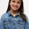 Kids’ Embroidered Star Denim Jacket