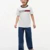 Kids’ Flag Stripe Logo T-Shirt Kids’ Flag Stripe Logo T-Shirt