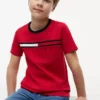 Kids’ Flag Stripe Logo T-Shirt