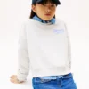 Kids’ Flocked Logo Sweatshirt