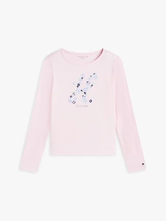 Kids’ Floral Monogram T-Shirt Kids’ Floral Monogram T-Shirt
