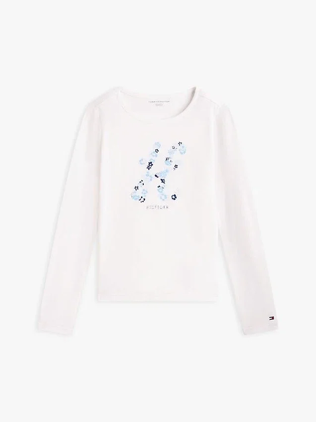 Kids’ Floral Monogram T-Shirt Kids’ Floral Monogram T-Shirt