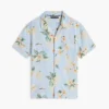 Kids’ Floral Print Camp Shirt