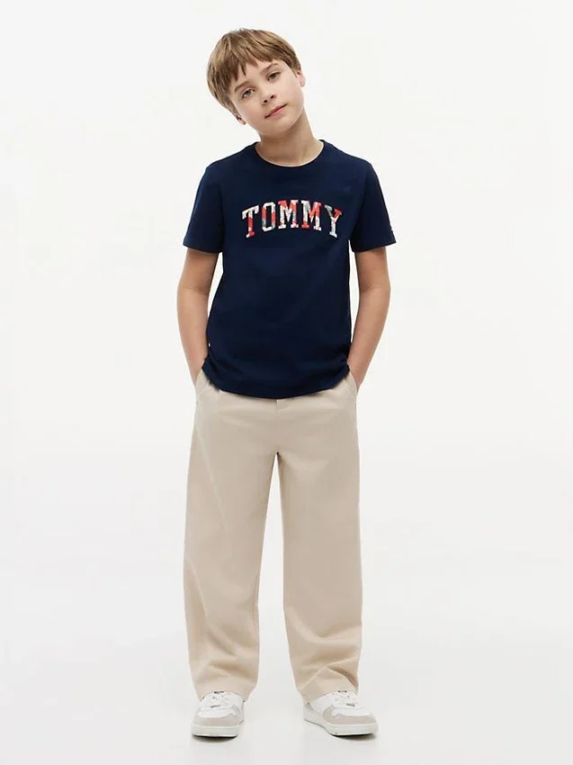Kids’ Floral Tommy Logo T-Shirt Kids’ Floral Tommy Logo T-Shirt