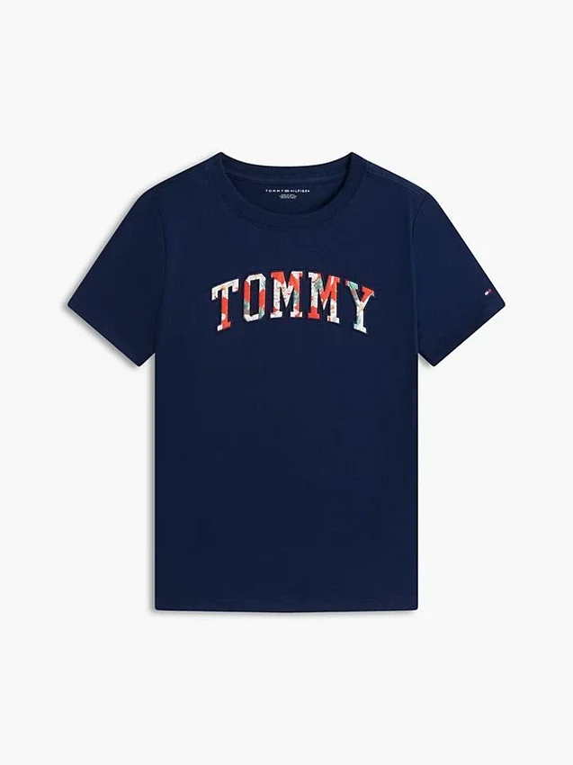 Kids’ Floral Tommy Logo T-Shirt Kids’ Floral Tommy Logo T-Shirt