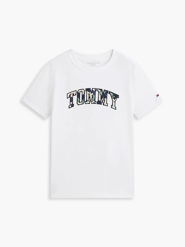Kids’ Floral Tommy Logo T-Shirt Kids’ Floral Tommy Logo T-Shirt