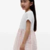 Kids’ Gingham Seersucker Combo Dress