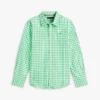 Kids’ Gingham Stretch Oxford Shirt